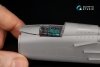 Quinta Studio QD+48560 MiG-25PD 3D-Printed & coloured Interior on decal paper (ICM) (with 3D-printed resin parts) 1/48